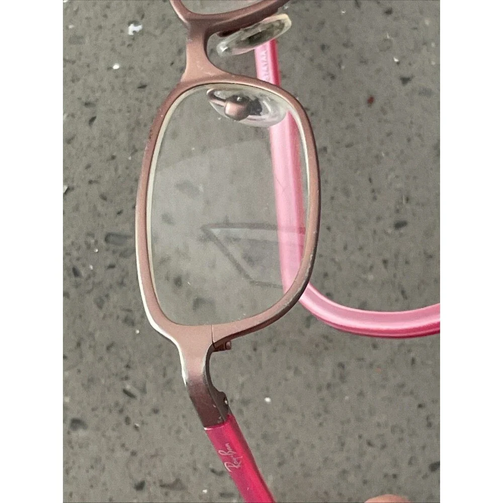 Ray-Ban Kids Eyeglasses Frames ONLY RAP3741AA RC005 Pink Rectangular 45-15-125